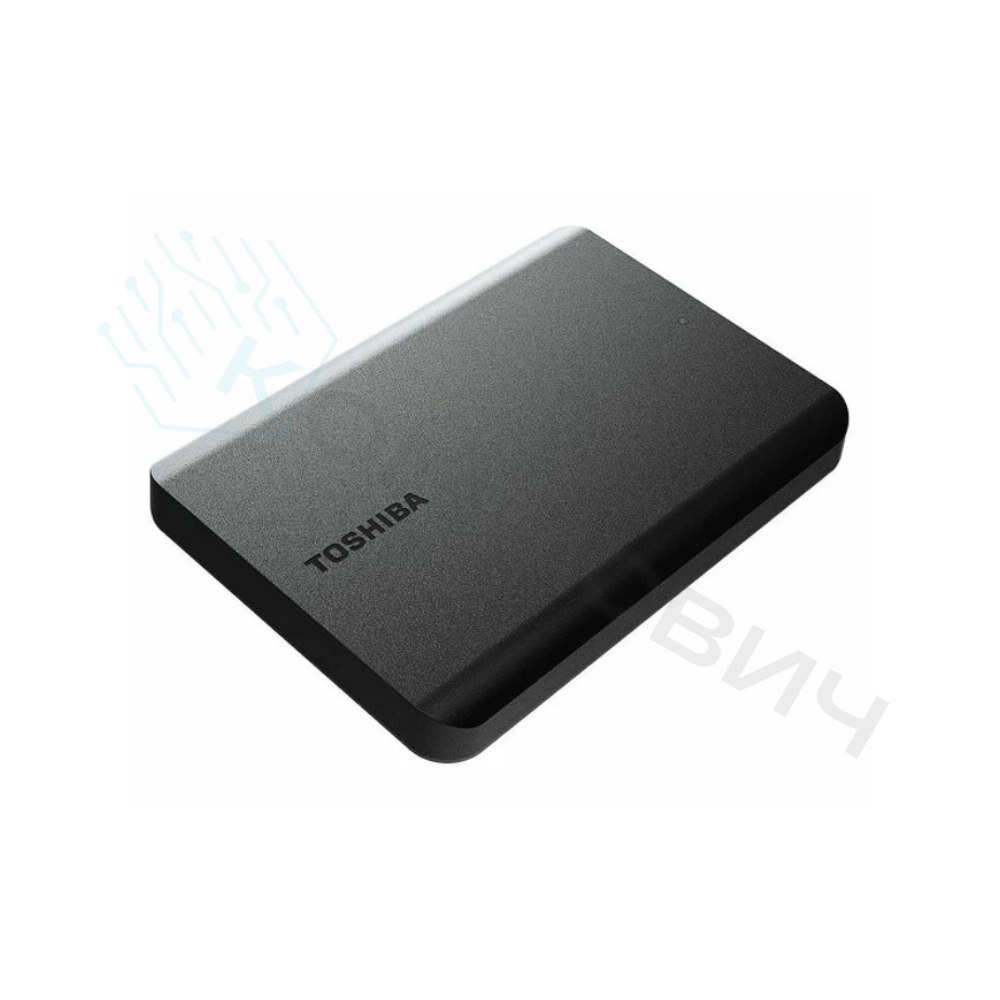 Внешний диск HDD Toshiba Canvio Basics 4 ТБ 2.5" USB Type A чёрный, HDTB540EK3CA