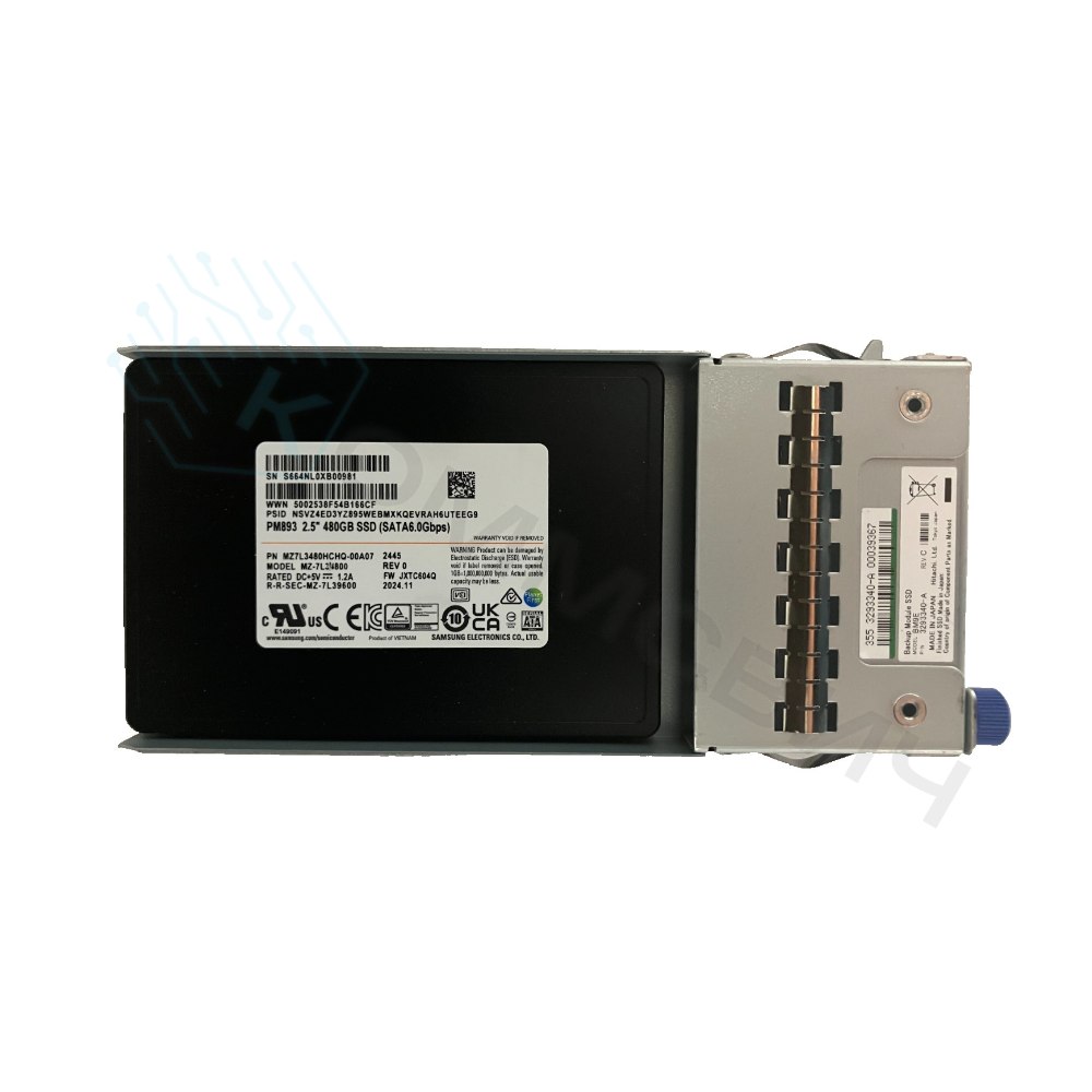 Твердотельный накопитель Samsung SSD 480GB MZ7L3480HCHQ-00A07 SATA3 PM893,