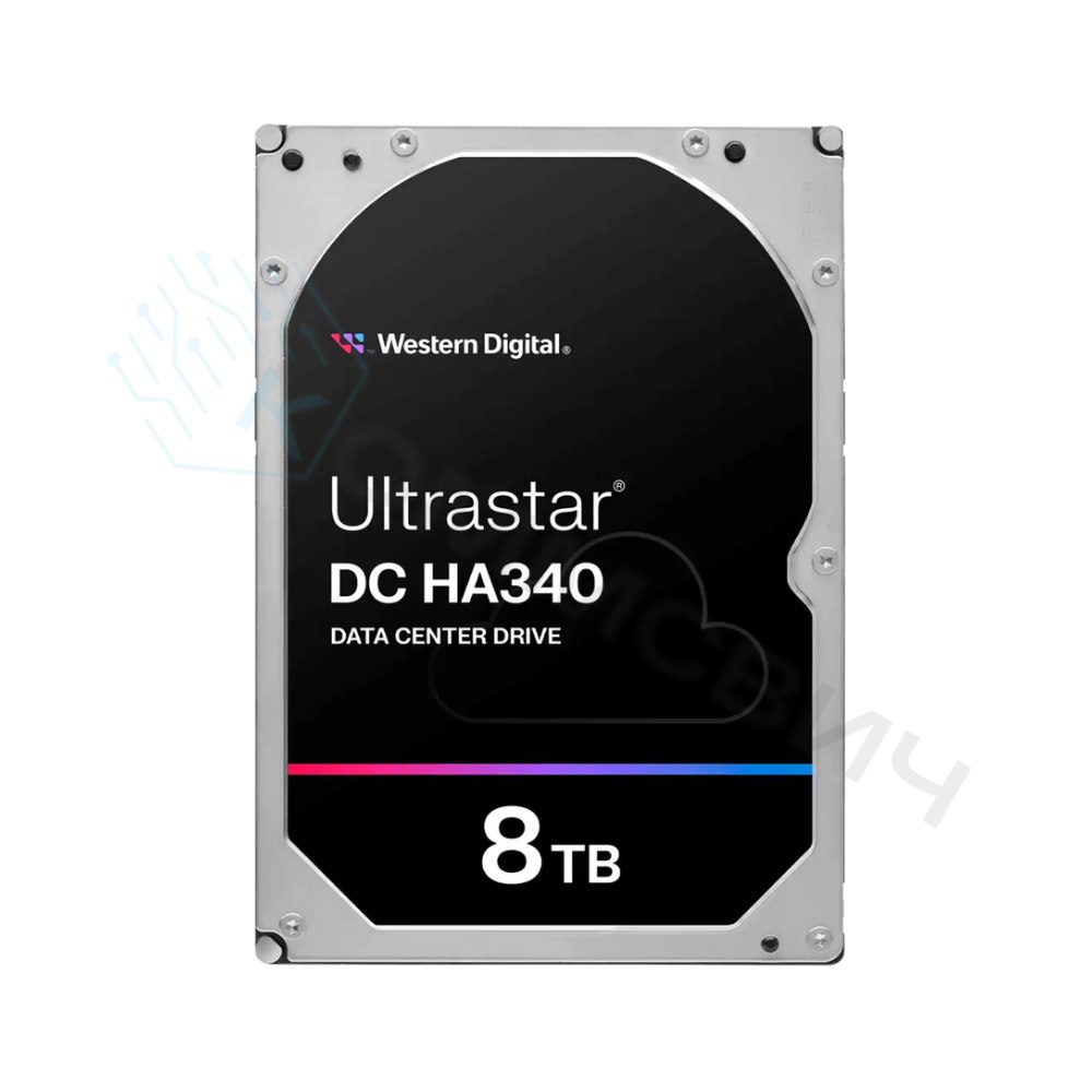 Диск HDD WD Ultrastar DC HA340 SATA 3.5" 8 ТБ, WUS721208BLE6L4