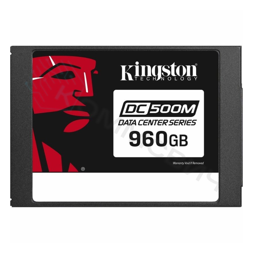 Твердотельный накопитель Kingston SSD 960GB SEDC600M/960G 2.5" 7mm, SATA3, 3D TLC, R/W 560/530MB/s, ,