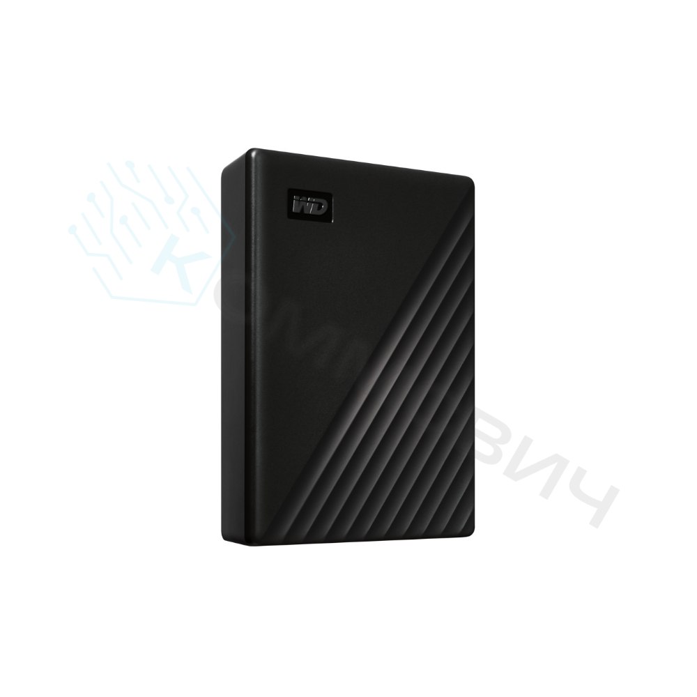 Внешний жесткий диск WD My Passport 6TB 2.5" USB 3.2 Gen 1 Black D8B WDBR9S0060BBK-WESN
