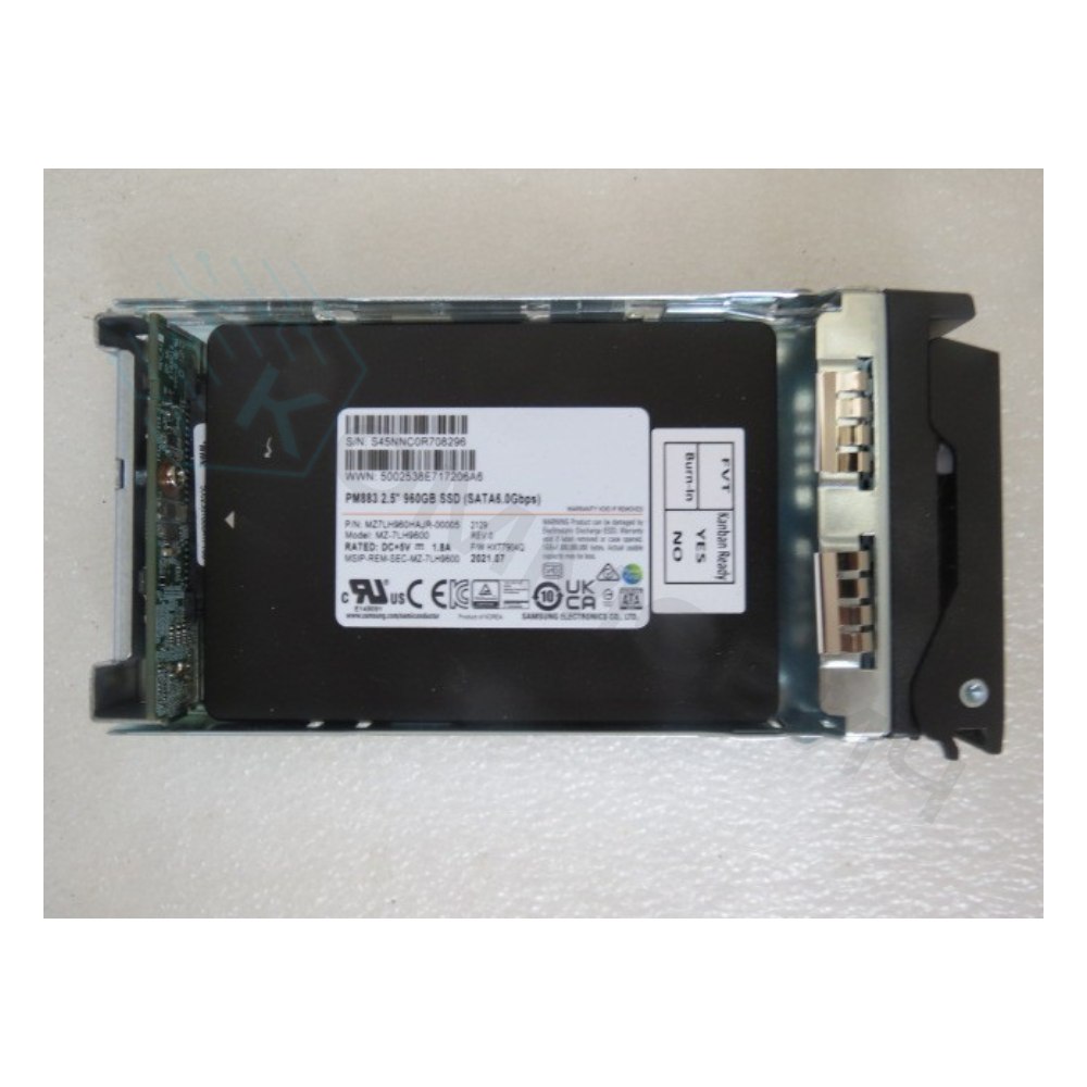 Твердотельный накопитель Samsung SSD 960GB MZ7LH960HAJR-00005 PM883 SATA3 2.5" 7mm TLC, R/W 550/520,