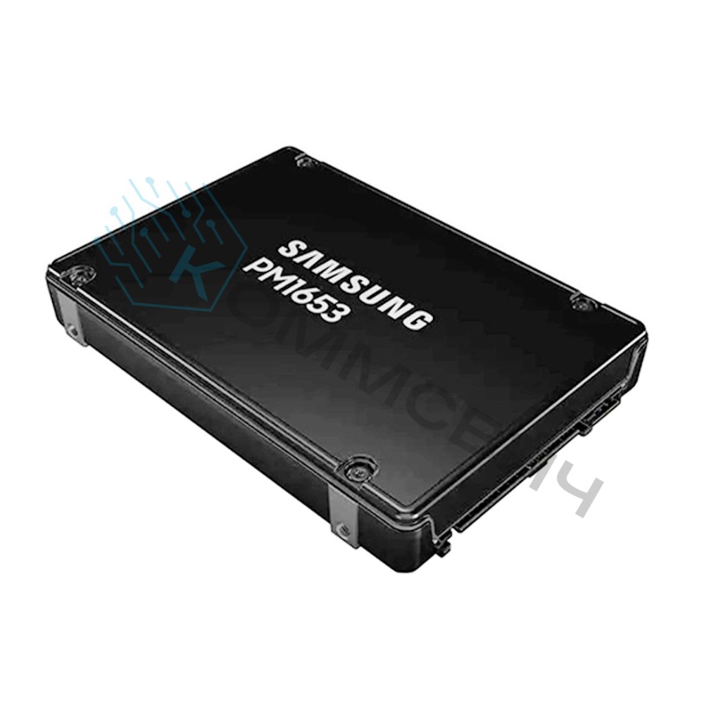 Твердотельный накопитель Samsung SSD 7,68Tb MZILG7T6HBLA-00A07 PM1653 2.5" 15mm, SAS 24Gb/s, 3D TLC,